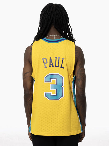 MNA-A45 (Mitchell & ness swingman jersey 2005 hornets chris paul athletic gold) 72598260