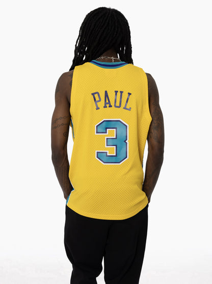 MNA-A45 (Mitchell & ness swingman jersey 2005 hornets chris paul athletic gold) 72598260