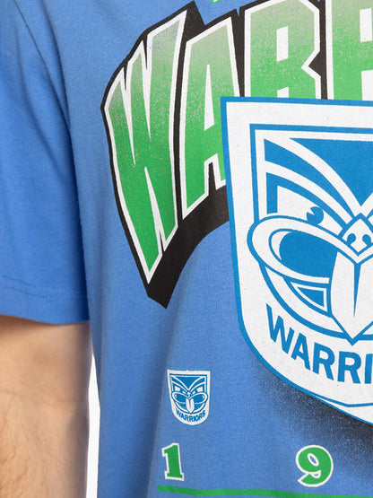 MNA-L38 (Mitchell & ness bevel crest tee nz warriors palace blue) 102493043