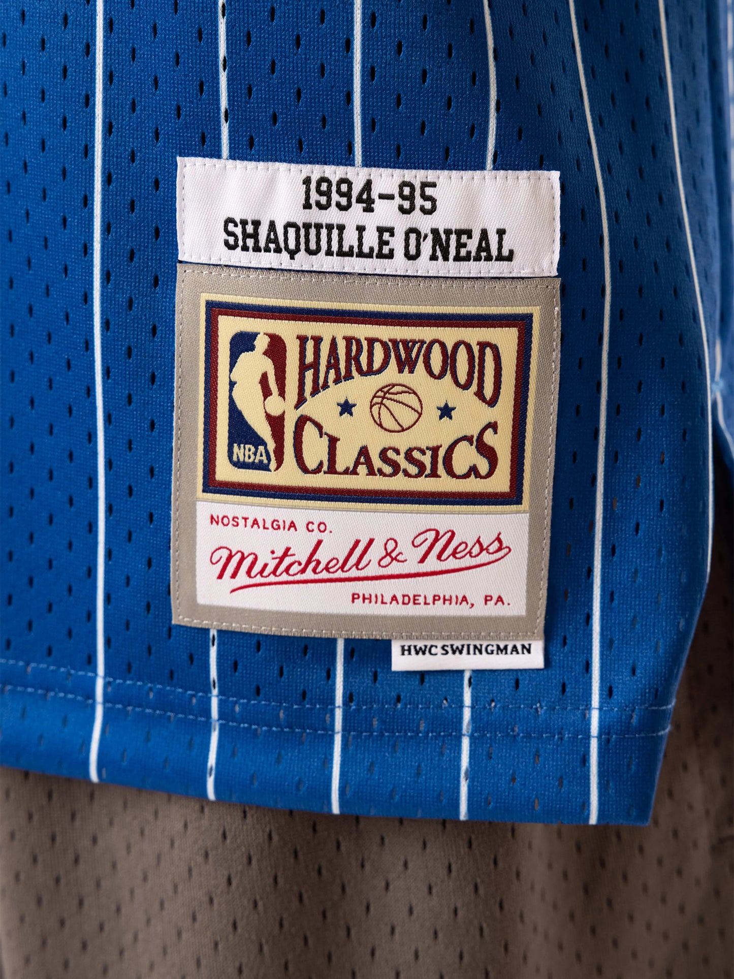 MNA-Y49 (Mitchell and ness nba swingman jersey orlando magic shaq o'neal 94-95 jersey royal) 12698260