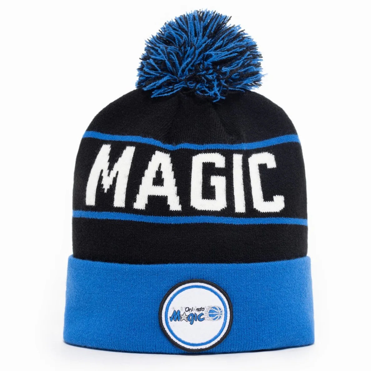 MNA-X28 (Mitchell and ness team pom beanie magic black) 62392826 MITCHELL AND NESS