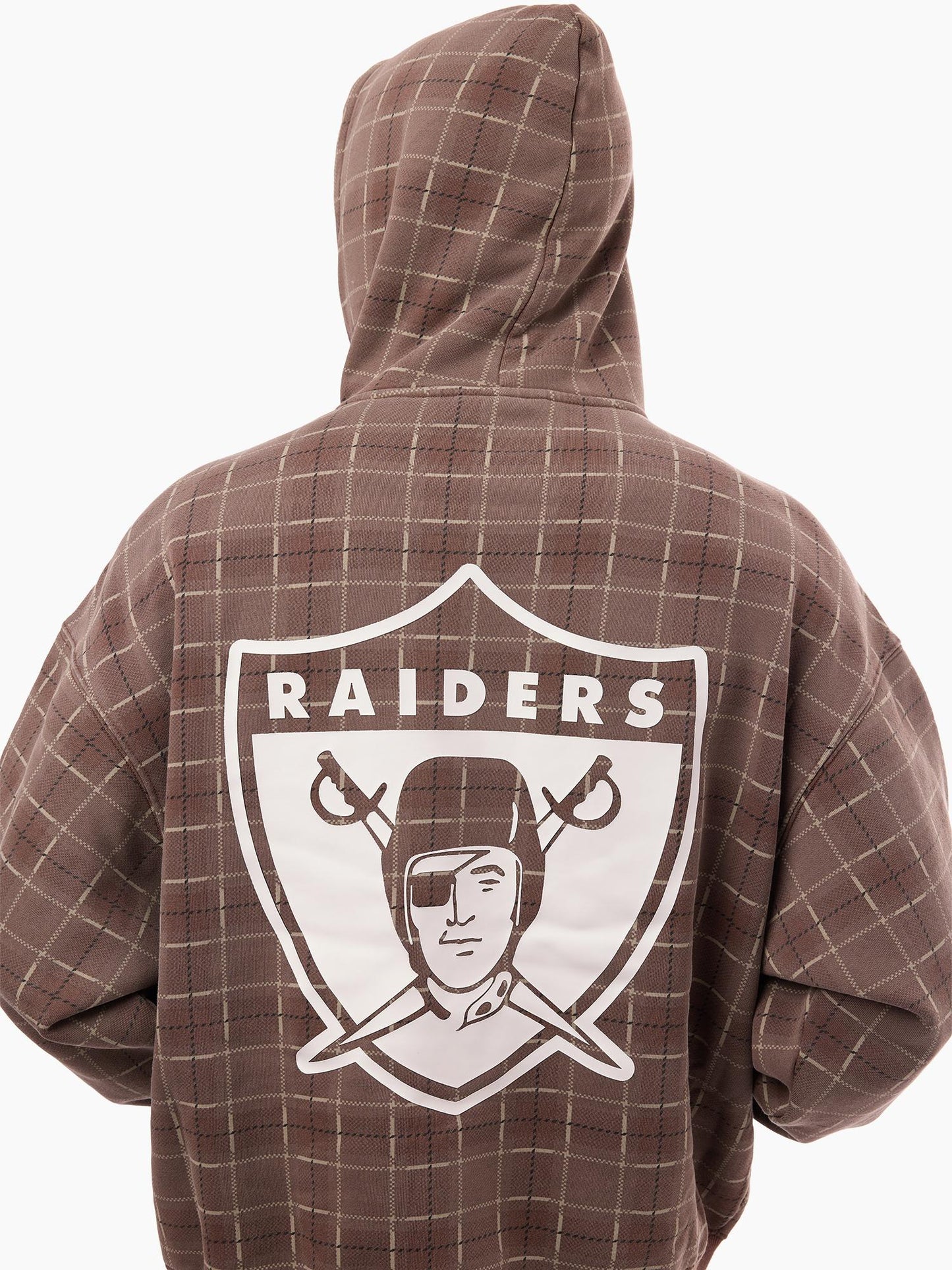 MNA-L51 (Mitchell & ness box fit hoodie raiders chocolate) 52698260