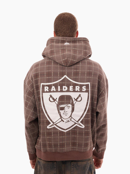 MNA-L51 (Mitchell & ness box fit hoodie raiders chocolate) 52698260