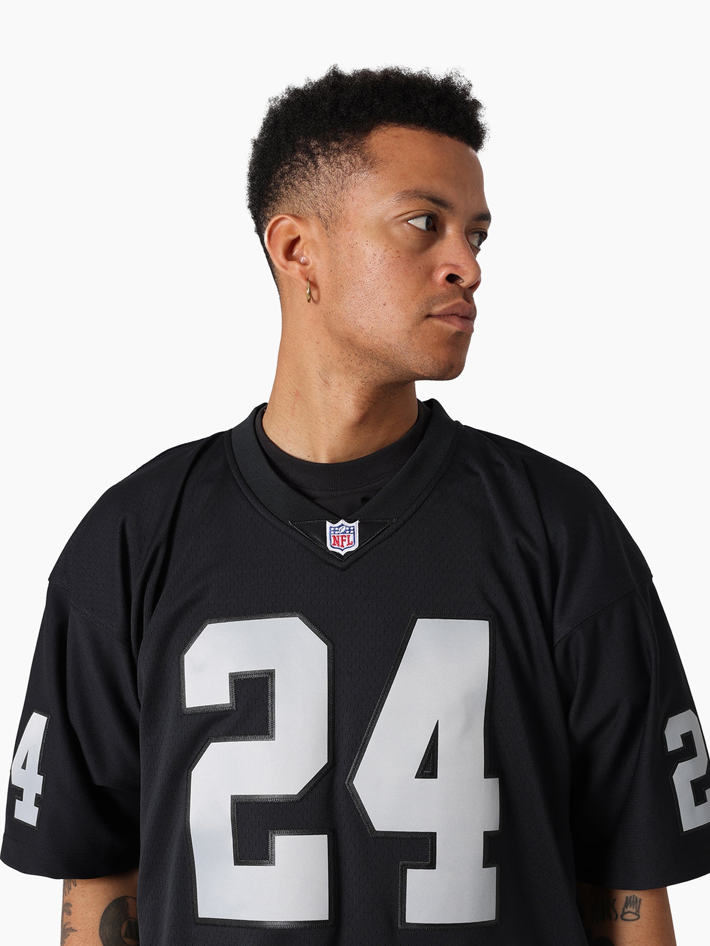 MNA-G47 (Mitchell & ness legacy jersey 2017 raiders marshawn lynch black) 925910869