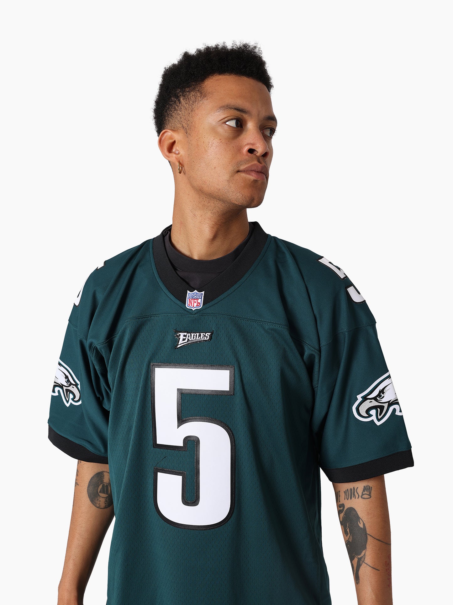 MNA-H47 (Mitchell & ness dark jersey 1999 eagles donovan mc nabb jade green) 925910869
