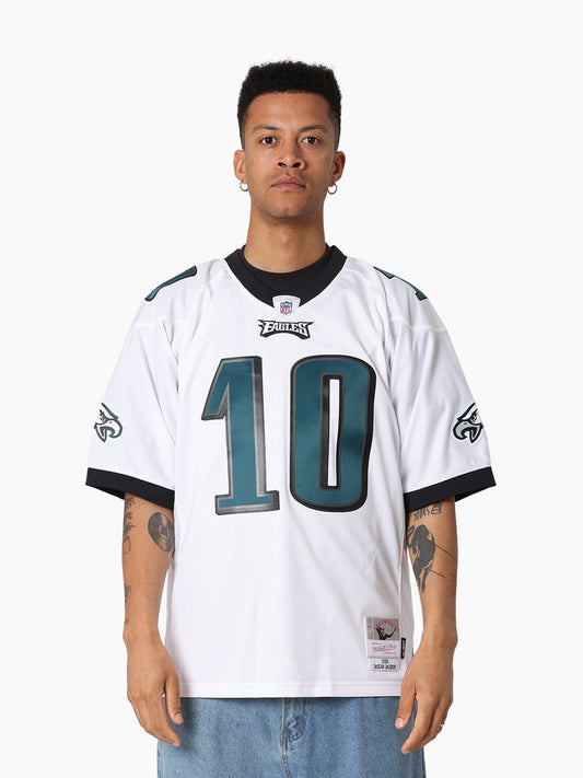 MNA-I47 (Mitchell & ness legacy jersey 2009 eagles de sean jackon white) 925910869