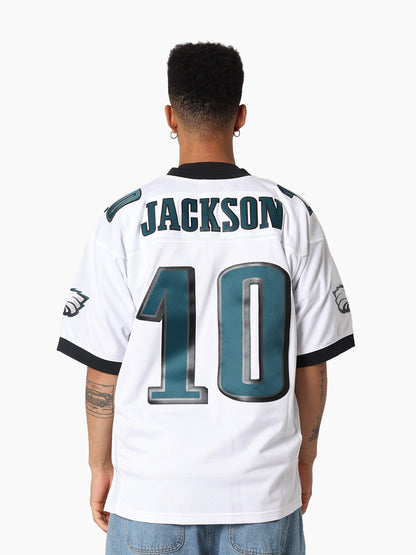 MNA-I47 (Mitchell & ness legacy jersey 2009 eagles de sean jackon white) 925910869