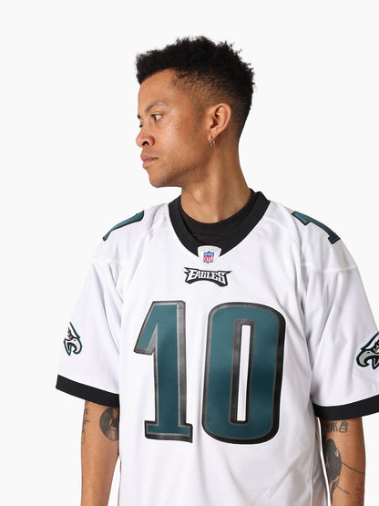 MNA-I47 (Mitchell & ness legacy jersey 2009 eagles de sean jackon white) 925910869