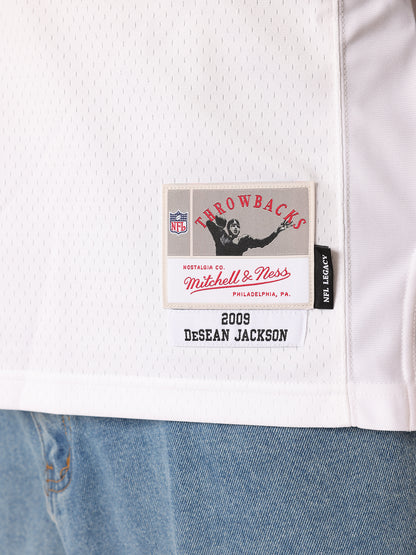 MNA-I47 (Mitchell & ness legacy jersey 2009 eagles de sean jackon white) 925910869