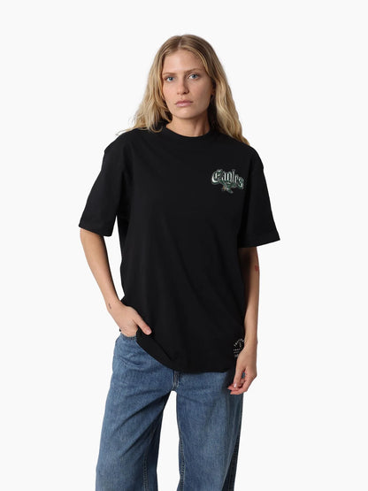 MNA-W46 (Mitchell and ness gothic team tee eagles faded black) 92592391