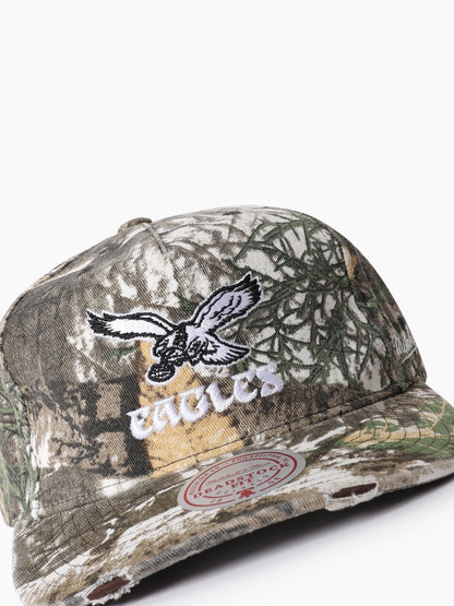 MNA-H49 (Mitchell & ness distressed patch philadelphia eagles snapback tree camo osfm) 112593043