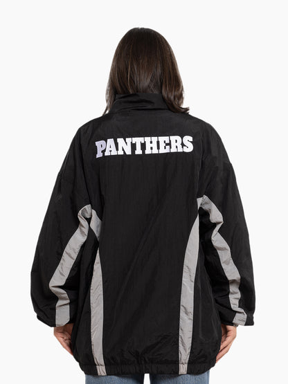 MNA-F37 (Mitchell and ness mens retro track jacket panthers black/grey) 72496956