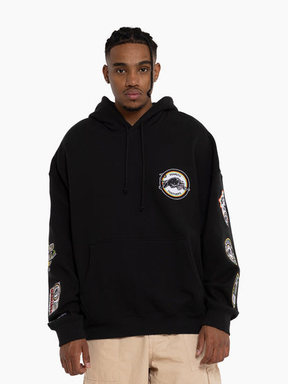 MNA-P36 (Mitchell and ness patch hoodie penrith panthers faded black) 72496956