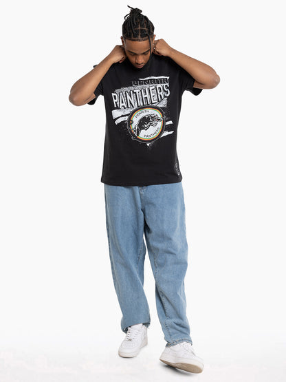 MNA-Q36 (Mitchell and ness abstract tee penrith panthers faded black) 72493043