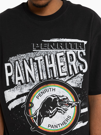 MNA-Q36 (Mitchell and ness abstract tee penrith panthers faded black) 72493043