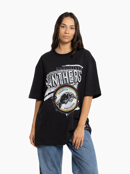 MNA-Q36 (Mitchell and ness abstract tee penrith panthers faded black) 72493043