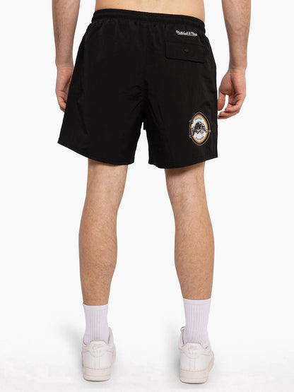 MNA-R38 (Mitchell & ness badge nylon short penrith panthers black) 102493913