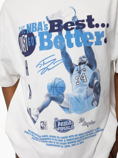 MNA-I45 (Mitchell & ness nba's best tee vintage white) 72593478