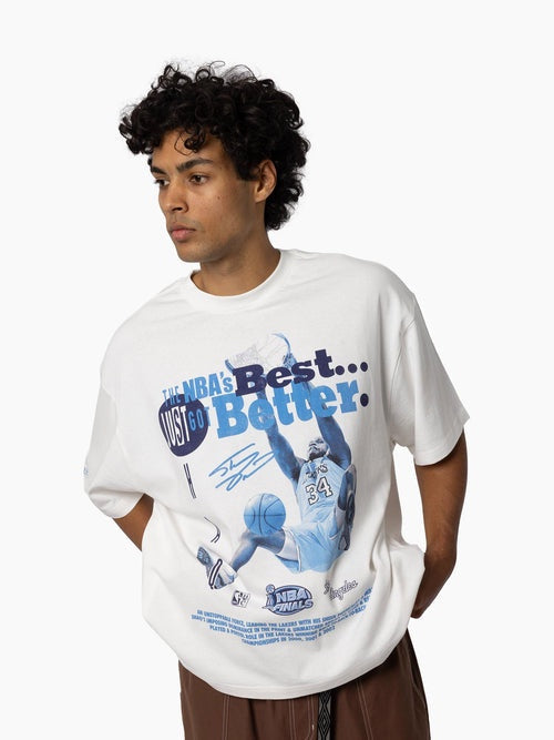 MNA-I45 (Mitchell & ness nba's best tee vintage white) 72593478