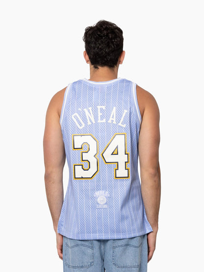 MNA-M48 (Mitchell & ness swingman jersey tip-off los angeles lakers shaquille O'neil blue) 102599130