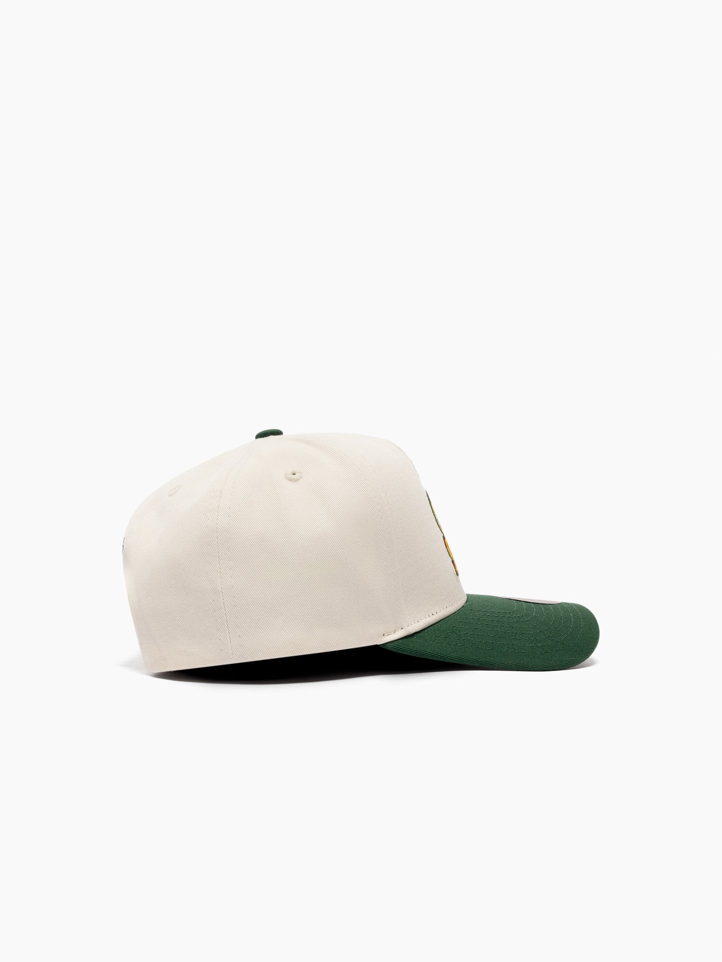 MNA-M41 (Mitchell & ness evergreen pro pinch sonics snapback white cream/green osfm) 12592391