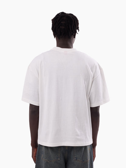 MNA-T52 (Mitchell & ness los angeles rams helmet box fit t-shirt vintage white) 82693478
