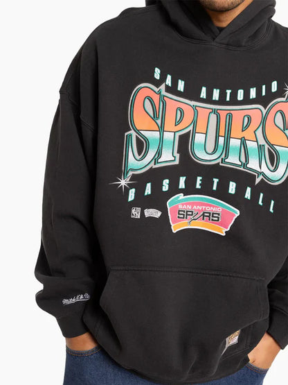 MNA-N29 (Mitchell and ness glow up hoodie spurs faded black) 72396521