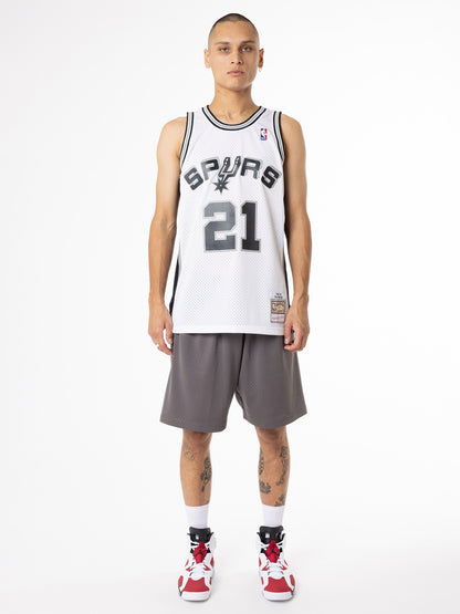 MNA-P40 (Mitchell & ness swingman jersey spurs duncan 98-99 home white) 122498695