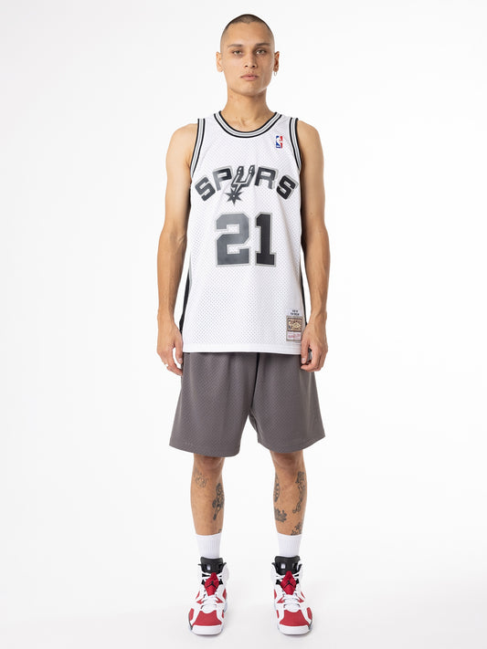 MNA-P40 (Mitchell & ness swingman jersey spurs duncan 98-99 home white) 122498695