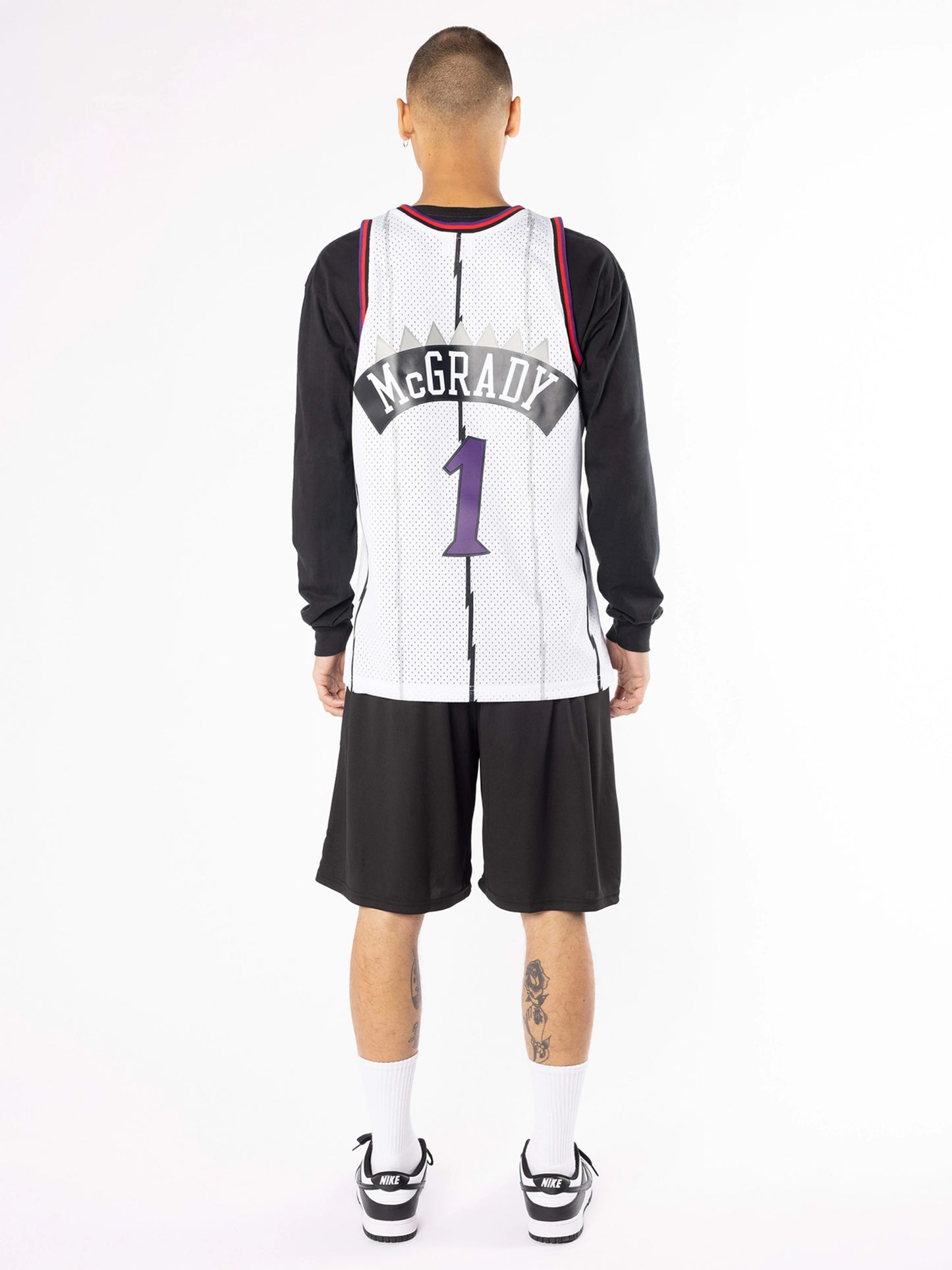 MNA-N40 (Mitchell & ness swingman jersey home 98 raptors mcgr white) 122498695