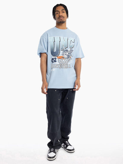 MNA-V38 (Mitchell & ness basket tee unc blue) 112493478