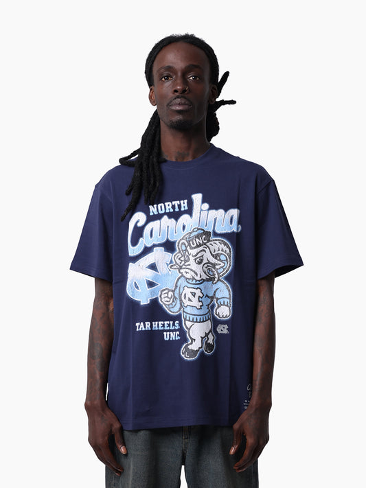 MNA-J50 (Mitchell & ness airbrush university of carolina t-shirt carolina navy) 22692391