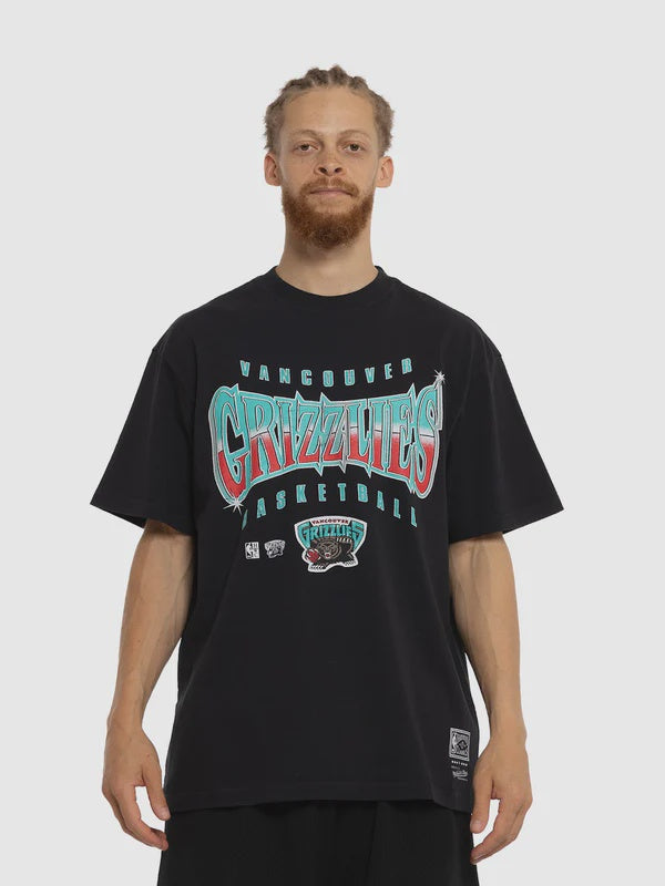 MNA-E36 (Mitchell and ness glow up tee grizzlies faded black) 42493478