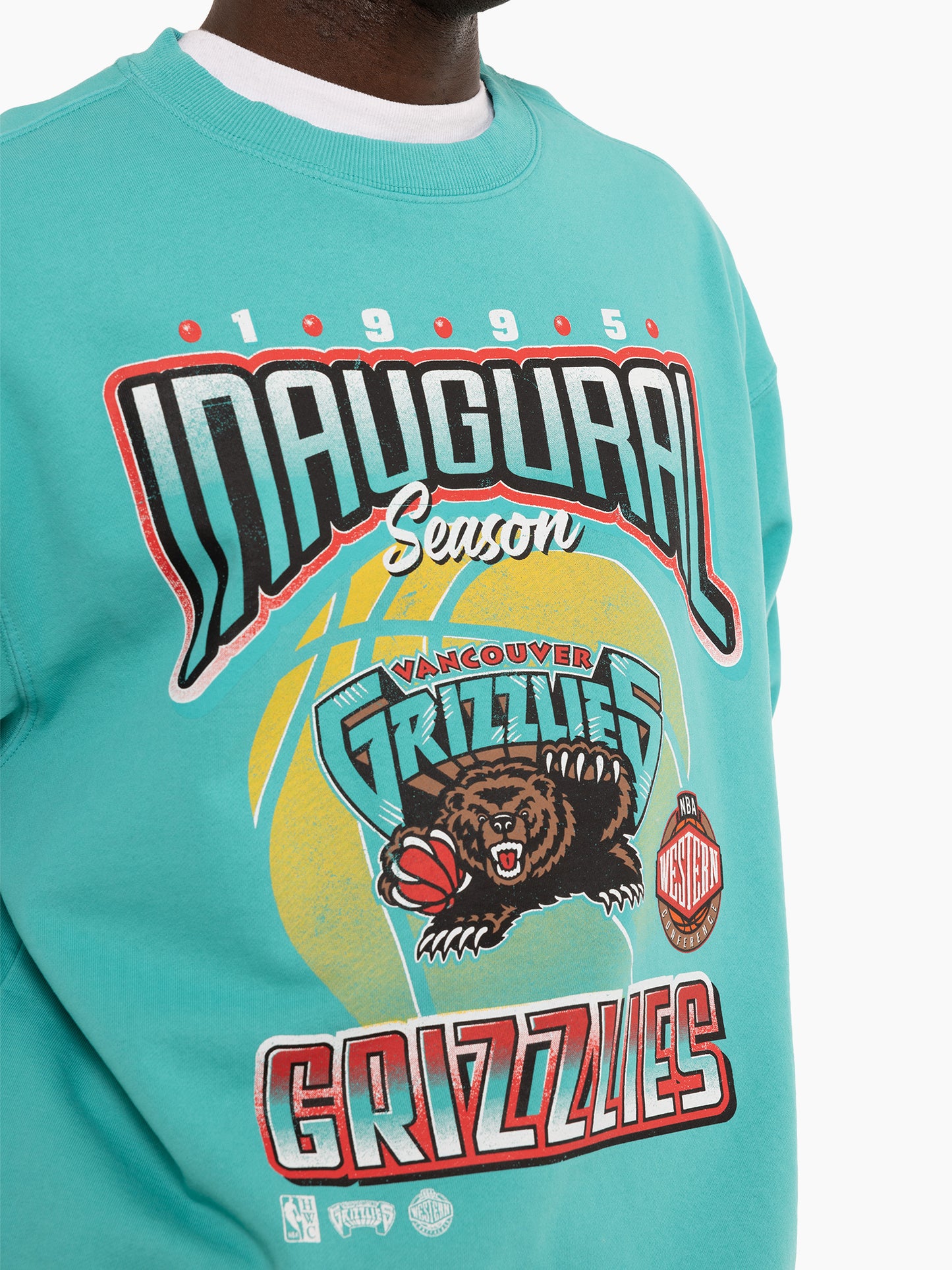 MNA-J36 (Mitchell and ness playoffs crew grizzlies teal) 52496087