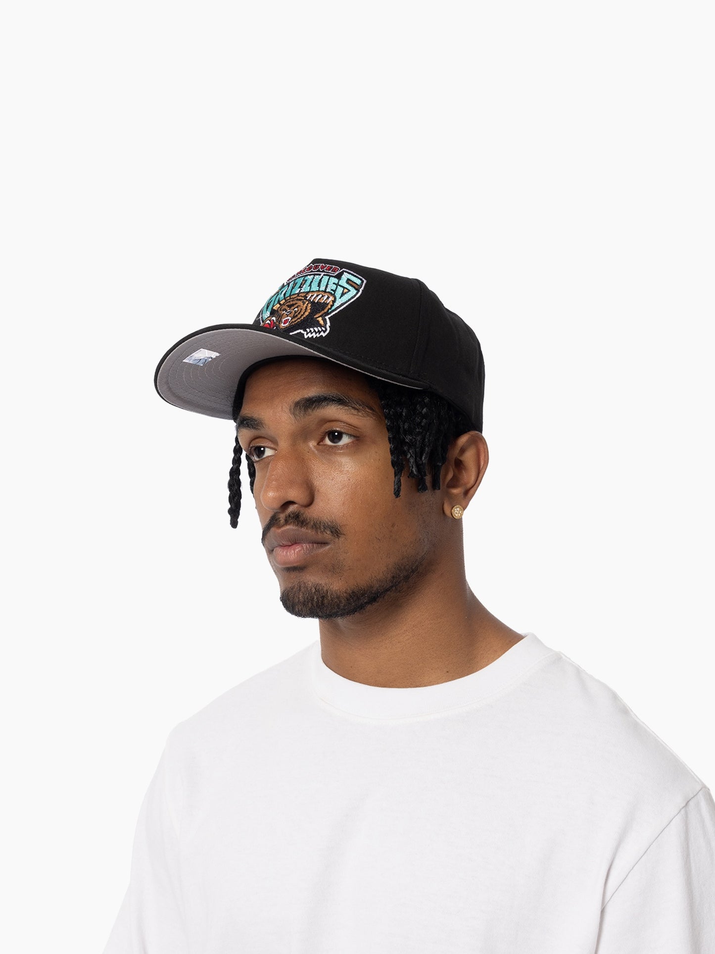 MNA-P41 (Mitchell & ness evergreen pro pinch grizzlies snapback black/team colours osfm) 12592391