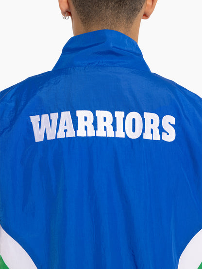 MNA-R36 (Mitchell and ness mens retro track jacket nz warriors royal/white/green) 72496956