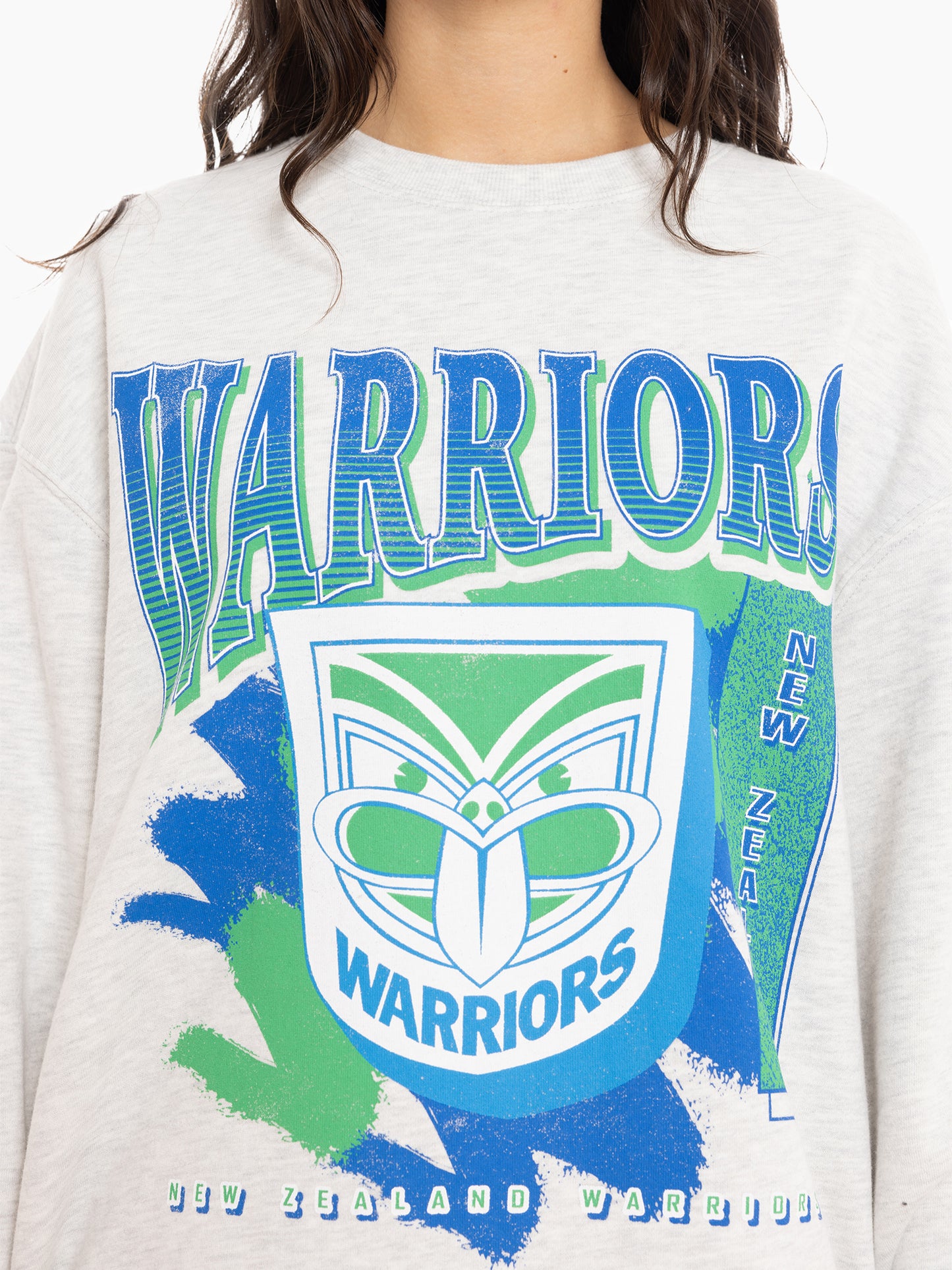 MNA-S36 (Mitchell and ness brush off crew nz warriors silver marle bros) 72495217