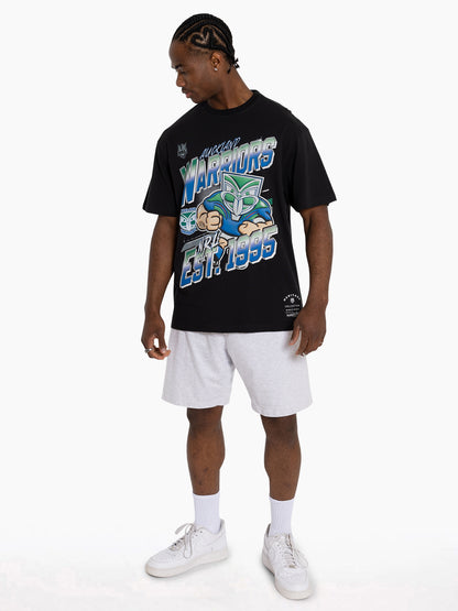 MNA-T36 (Mitchell and ness character tee nz warriors faded black) 72493043