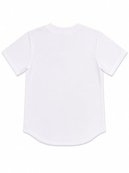 MJA-R15 (Majestic mlb los angeles dodgers home replica button up jersey white) 82696087