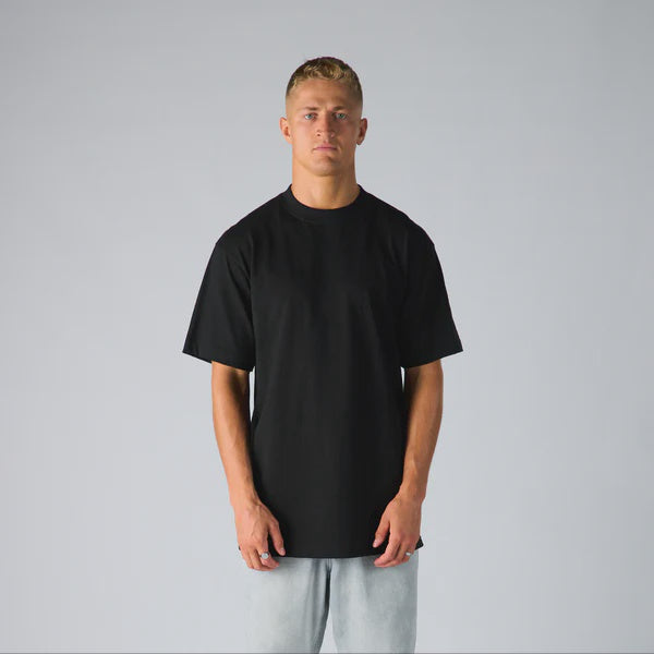 SKA-A (Shaka wear streetwear 10M-001 essentials max heavyweight short sleeve tee black)