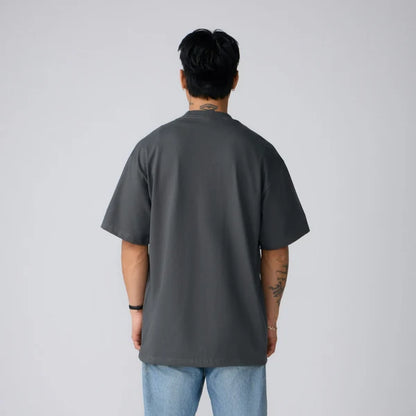 SKA-T (Shaka wear streetwear 10M-001 essentials max heavyweight short sleeve tee grey)