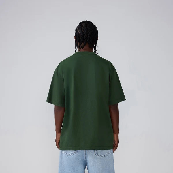 SKA-G (Shaka wear streetwear 10M-002 essentials max heavyweight garment dye short sleeve tee moss)