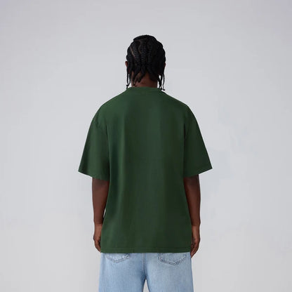 SKA-G (Shaka wear streetwear 10M-002 essentials max heavyweight garment dye short sleeve tee moss)
