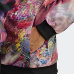 AA-B21 (Adidas melbourne stretch woven reversible jacket black/multicolour) 52398658 ADIDAS