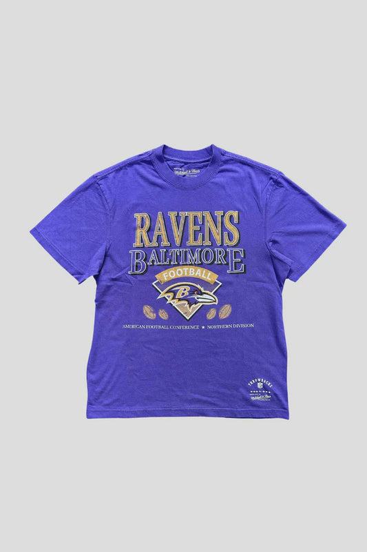 MNA-Q25 (Mitchell and ness football division tee ravens purple) 12393478