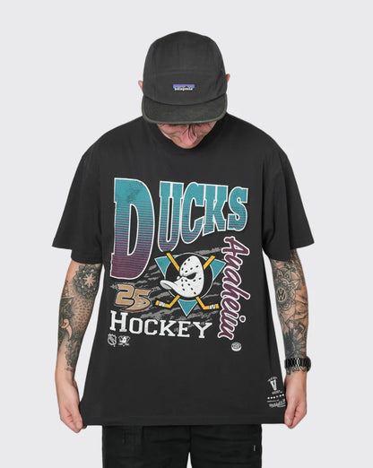 MNA-A39 (Mitchell & ness basket tee ducks overdyed black) 112493478