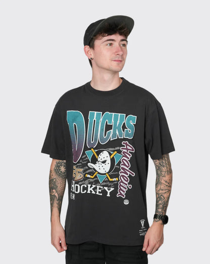 MNA-A39 (Mitchell & ness basket tee ducks overdyed black) 112493478