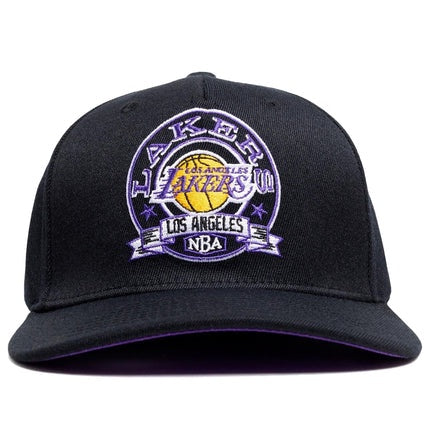 MNA-X37 (Mitchell and ness emblem mvp lakers snapback black/purple osfm) 82492826