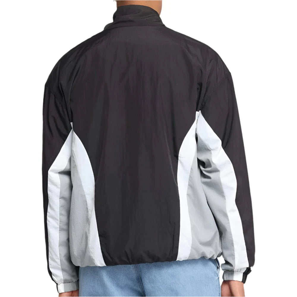 MNA-W43 (Mitchell & ness nylon track jacket raiders black/grey) 52597826
