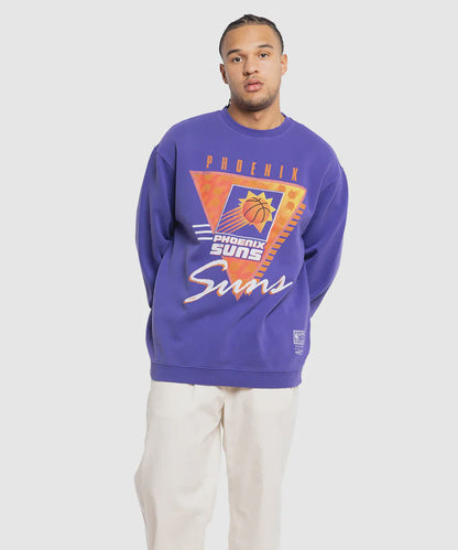 MNA-T29 (Mitchell and ness tri logo crew suns purple) 72396087